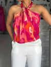 Pink and Orange Top