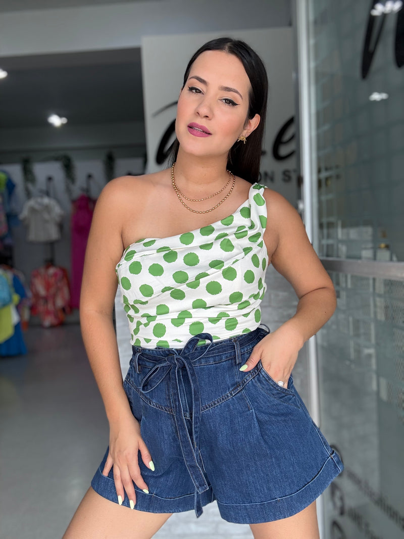 Dark Denim Short