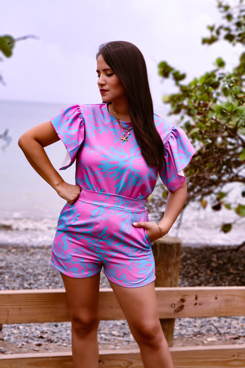 AME 282: Mar Rosado Ruffle Blouse