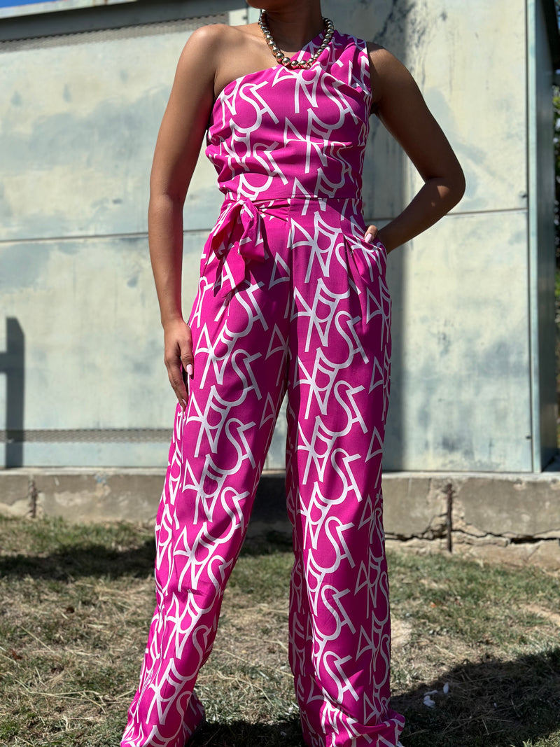 Magenta Abstract Set