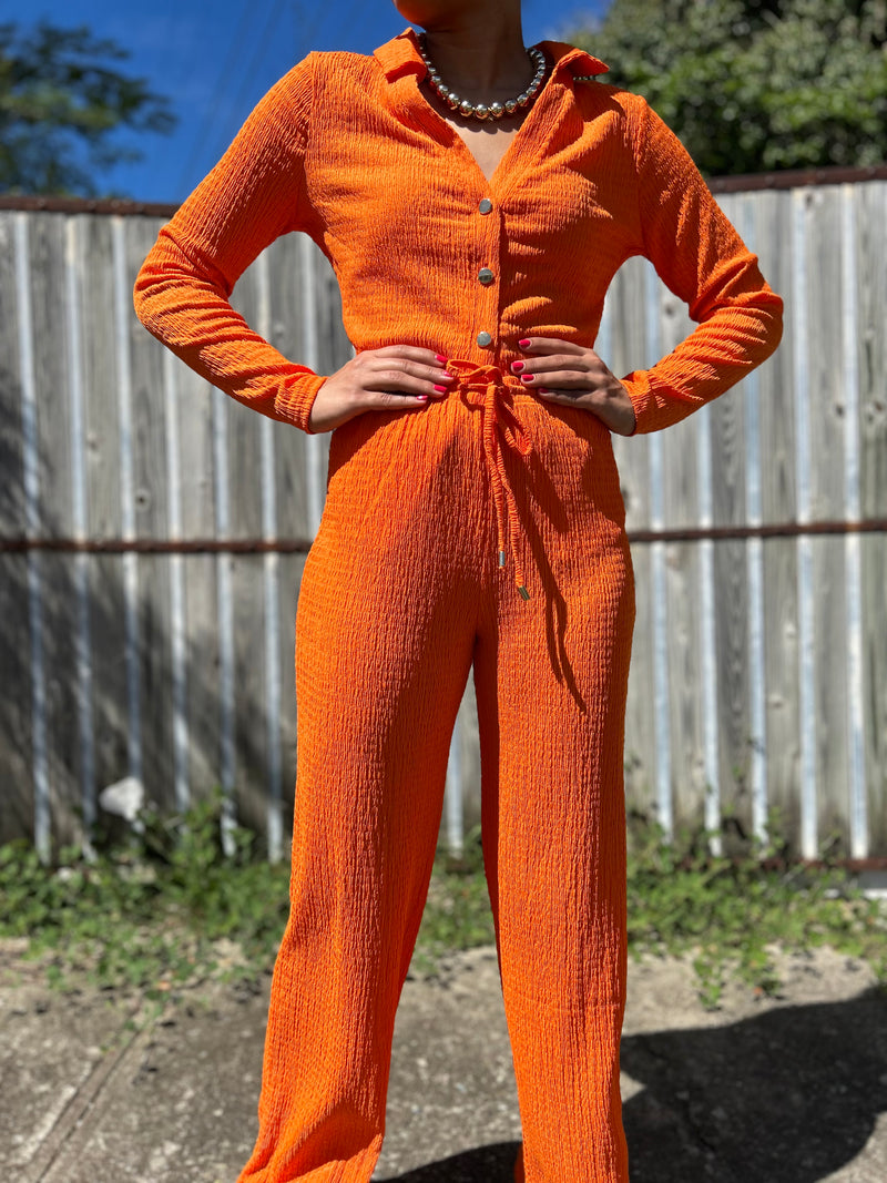 Orange Long Set