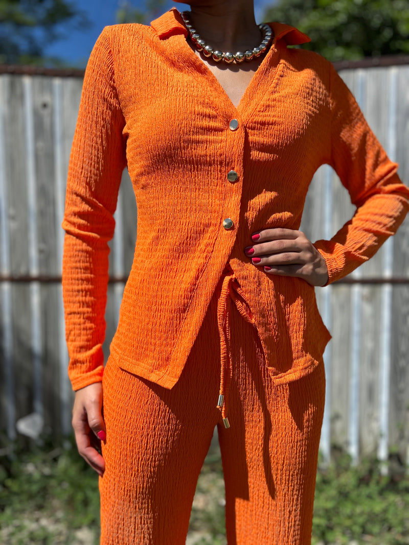 Orange Long Set