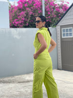 Lime Green Jumpsuit