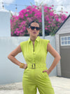 Lime Green Jumpsuit