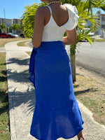 Royal Blue Skirt