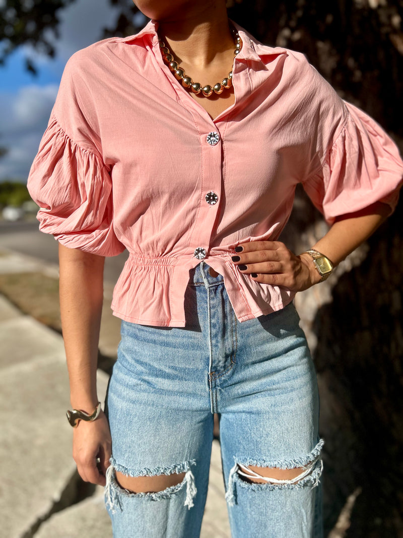 Blush Blouse