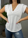 White Ruffles Blouse