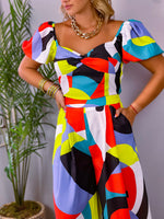 Geometric Colorful Crop Set