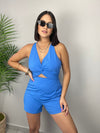 Royal Blue Romper