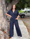 Navy Jumpsuit