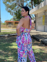 Colorful Halter Jumpsuit