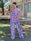 Colorful Halter Jumpsuit