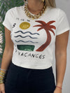 Vacances Crop T-Shirt