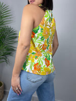 Flowers Halter Top