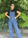 Denim Cargo Overall