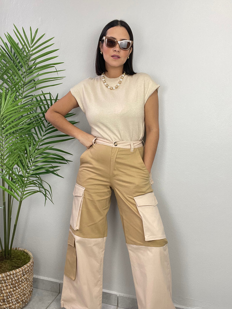 Taupe Cargo Pant