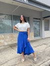 Royal Blue Skirt