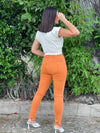 Orange Skinny Jean