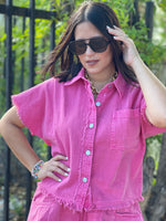 Pink Shirt Denim