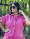 Pink Shirt Denim