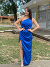 Drapped One Shoulder Dress