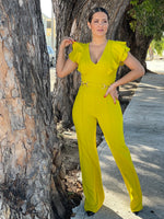 Lime Jumpsuit