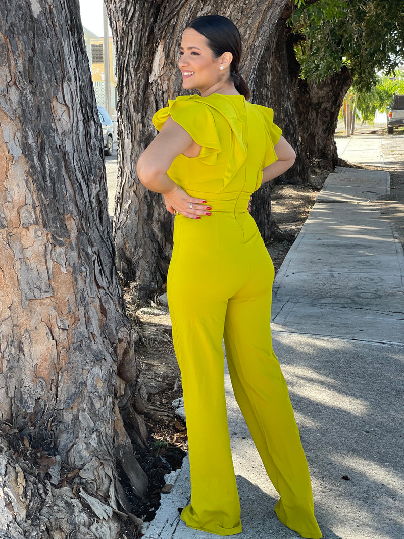 Lime Jumpsuit