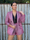 Pink Shine Blazer