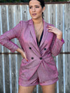 Pink Shine Blazer