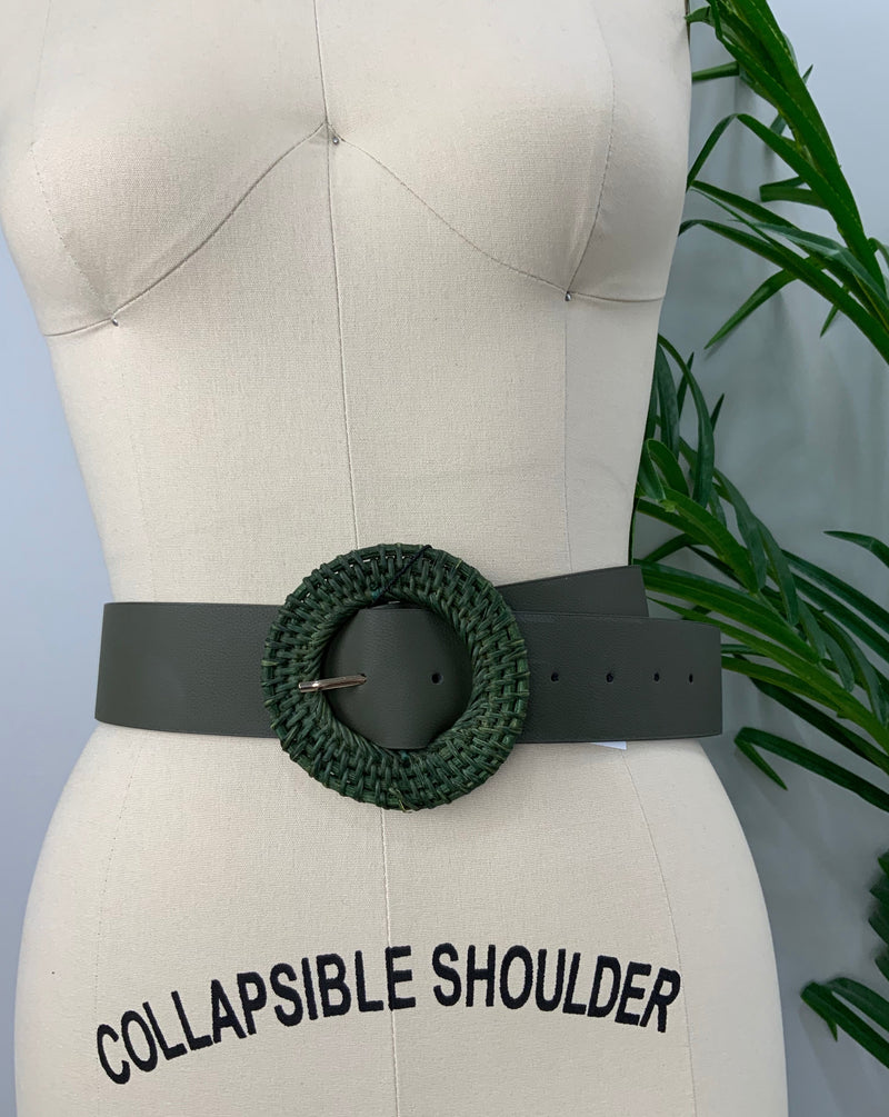 Rounded Belt Green