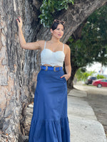 Maxi Denim Skirt