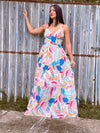 Rio Rita Leaf Maxi Dress