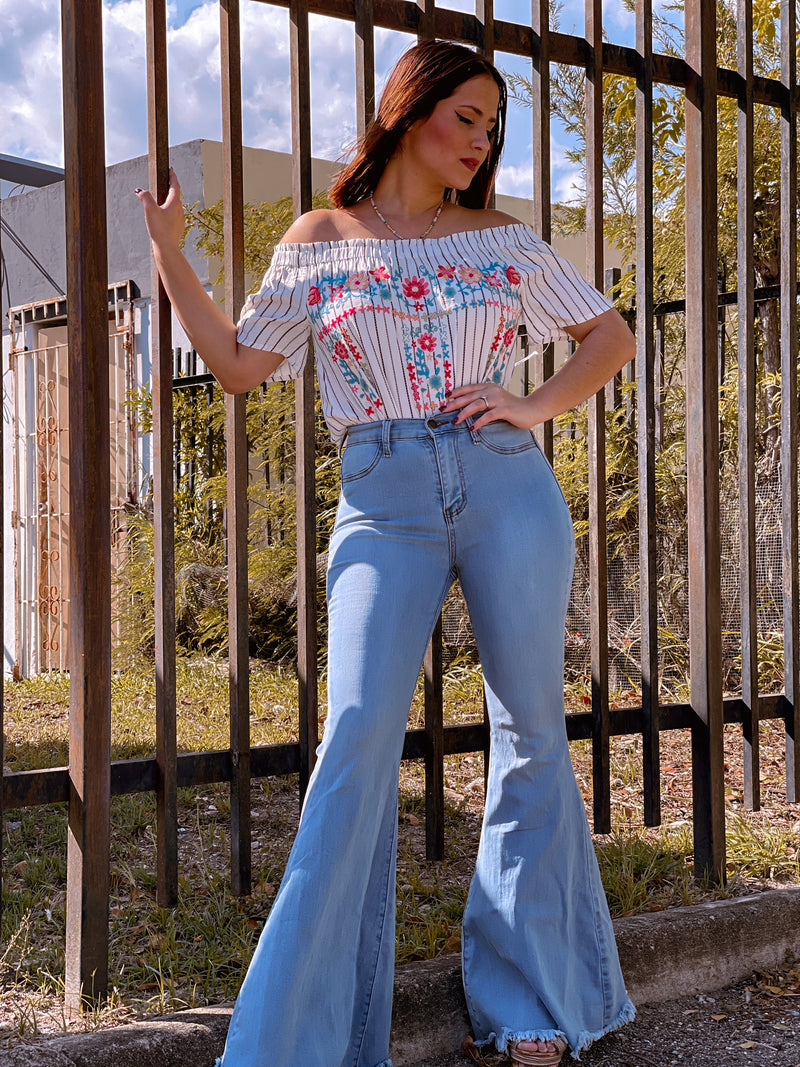 Bohemian Stripes Top