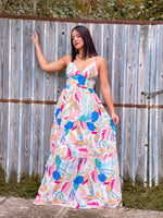 Rio Rita Leaf Maxi Dress