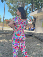 Abstract Colorful Jumpsuit