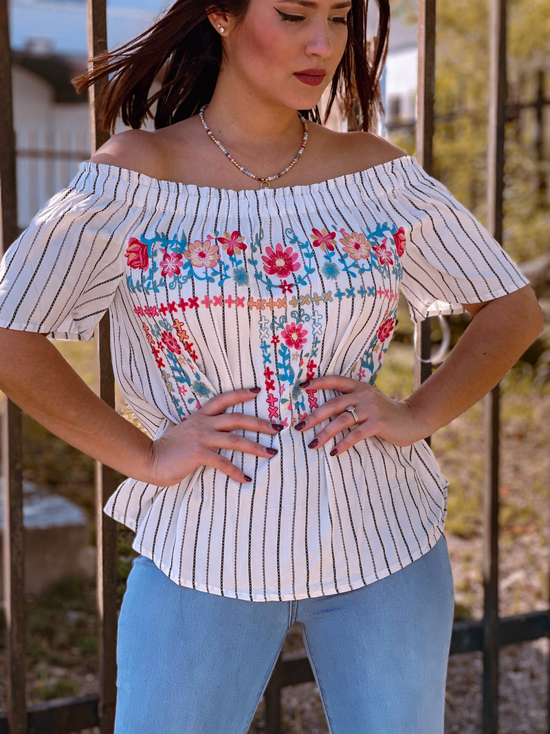 Bohemian Stripes Top