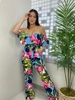 Flower Colorful Jumpsuit